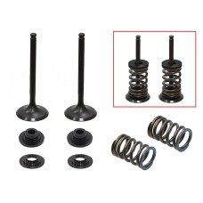 PSYCHIC Випускні клапани (комплект 2 шт. клапанів з пружинами і шайбами) Suzuki RMZ 450 '08-'15, RMX 450 '10-'14 сталеві (MX-09527E) (31X5,46X80,9MM)