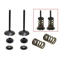 PSYCHIC ВПУСКНІ КЛАПАНИ (КОМПЛЕКТ КЛАПАНІВ З ПРУЖИНАМИ ТА ШАЙБАМИ) SUZUKI RMZ 450 '08-'15, RMX 450 '10-'14 СТАЛЕВИЙ (MX-09527I) (35,9X5,48X81,9MM)