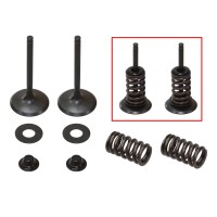 PSYCHIC впускні клапани (комплект 2 шт. клапанів з пружинами і шайбами) Kawasaki KXF 450 '09-'15 (KX 450 F) сталеві (MX-09528I) (36x5,47x78,2MM)