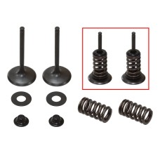 PSYCHIC впускні клапани (комплект 2 шт. клапанів з пружинами і шайбами) Kawasaki KXF 450 '09-'15 (KX 450 F) сталеві (MX-09528I) (36x5,47x78,2MM)