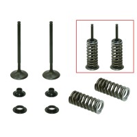 PSYCHIC Випускні клапани (комплект клапанів з пружинами і шайбами) Honda CRF 250 R '10-'15 сталевий (MX-09532E) (25X4,46X84,2MM)