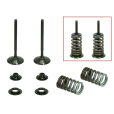 PSYCHIC Випускні клапани (комплект 2 шт. клапанів з пружинами і шайбами) Honda CRF 450 R '09-'12 сталеві (30x4,95x80,6мм) (MX-09533E)