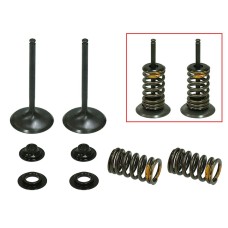 PSYCHIC ВПУСКНІ КЛАПАНИ (КОМПЛЕКТ КЛАПАНІВ З ПРУЖИНАМИ І ШАЙБАМИ) HONDA CRF 450R '09-'16 СТАЛЕВІ (MX-09533I) (36X4,98X78,65MM)