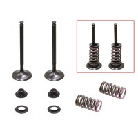 PSYCHIC Випускні клапани (комплект клапанів з пружинами і шайбами) Yamaha YZF 450 '10-'13 сталевий (MX-09541E) (29,95x5,39x85,95мм)