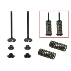 PSYCHIC Випускні клапани (комплект клапанів з пружинами і шайбами) Honda CRF 150 R / RB '07-'23 сталевий (MX-09545E) (22,5x4,4x79,95мм)