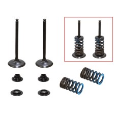 PSYCHIC ВПУСКНІ КЛАПАНИ (КОМПЛЕКТ КЛАПАНІВ З ПРУЖИНАМИ ТА ШАЙБАМИ) YAMAHA WRF 250 '15-'19, YZF 250 '14-'18, YZ 250 FX '15-'18 СТАЛЕВИЙ (MX-09553I) (31X4,95X83,6MM)