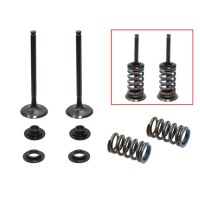 PSYCHIC Випускні клапани (комплект клапанів з пружинами і шайбами) Husqvarna FC 350 '14-'22, KTM SX-F / XC-F 350 '13-'19 (MX-09556E)