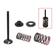 PSYCHIC Випускні клапани (комплект клапанів з пружинами і шайбами) Honda CRF 110 F / 125 F / FB '13-'23 сталевий (MX-09558E) (21X4,96X76MM)