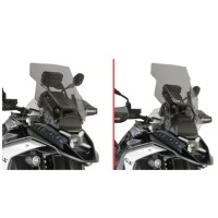 Вітрове скло KAPPA для BMW R 1300 GS '24-'25 R 1300GS ADVENTURE '25 затемнене (для моделей з радаром)