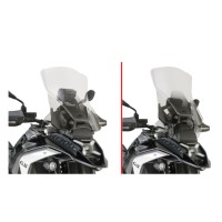 Вітрове скло KAPPA BMW R 1300GS '24-'25 R 1300 GS ADVENTURE '25 (51 x 44,5 см) прозоре (для моделей з радаром)