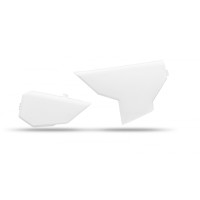 Кришка повітряного фільтра UFO Husqvarna TC 125 / 250 '23, FC 250 '23, TX 300 '23, FC / FX 350 / 450 '23, білий колір