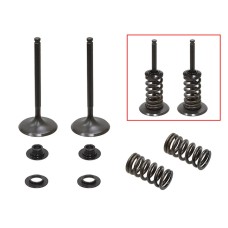 PSYCHIC ВПУСКНІ КЛАПАНИ (КОМПЛЕКТ КЛАПАНІВ ЗІ ПРУЖИНАМИ ТА ШАЙБАМИ) HUSQVARNA FE 350 '14-'19, KTM EXCF / XCF-W 350 '12-'18 СТАЛЕВИЙ (MX-09555I) (36X5,47X87,2MM)