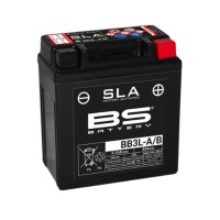 BS АКУМУЛЯТОР BB3L-B (FA) (YB3L-B) 12V 3AH 98X56X110 БЕЗОБСЛУГОВУВАНИЙ - ЗАЛИТИЙ (30A) (12)