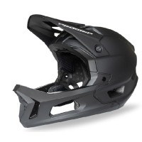 Велосипедний шолом PROGRIP 2025/10 PG3060 MTB / E-BIKE GUARDIAN FULL FACE, колір чорний матовий, розмір M (57/58см)