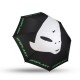 Парасоля UFO, колір чорний - білий логотип