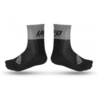 Велосипедні шкарпетки UFO MTB / E-BIKE чорний/сірий розмір M - колекція 2024