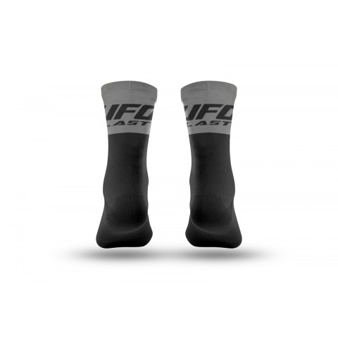 Велосипедні шкарпетки UFO MTB / E-BIKE чорний/сірий розмір M - колекція 2024