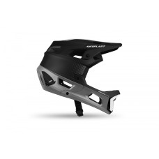 Велошолом MTB / E-BIKE UFO DEFCON-ONE FULL FACE колір чорний/сірий розмір XL - колекція 2024