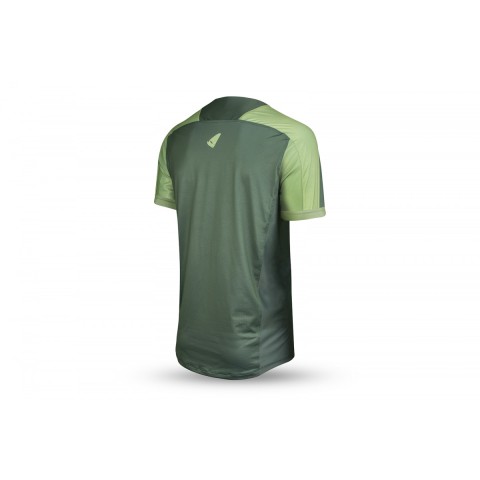 Велосипедна кофта MTB / E-BIKE UFO TERRAIN SV1 JERSEY MADE IN ITALY (КОРОТКИЙ РУКАВ) КОЛІР ЗЕЛЕНИЙ РОЗМІР L - КОЛЕКЦІЯ 2024