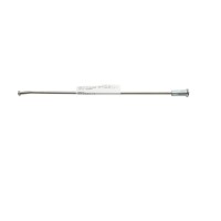 HAAN WHEELS посилена спиця з ніпелем (1 штука) перед 21 дюйм KTM '95-, HUSQVARNA '14-, GASGAS '21- колір срібний