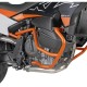 Дуги захисту двигуна KAPPA для KTM 890 SMT '23-'25, помаранчеві