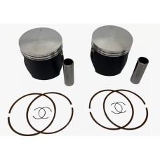 Комплект поршнів WOSSNER POLARIS 700 CFI, DRAGON, RMK '07-'10 (80,87MM ПОРШЕНЬ) (ДІАМЕТР 81,00MM) ПАЛЕЦЬ 20MM (СНІГОХІД)