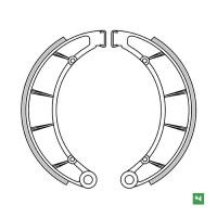 Гальмівні колодки NEWFREN передні для Moto Guzzi V7 Special 700 '69-'71; V 750 Sport 750 '72-'74; T 850 '74-'75; GT 850 California '72-'74 (220x25MM)