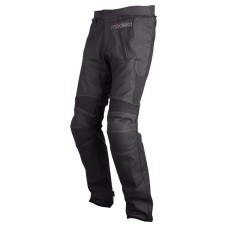 РОЗПРОДАЖ MODEKA ШКІРЯНІ ШТАНИ HAWKING КОЛІР ЧОРНИЙ РОЗМІР 60 (СТАРА ЦІНА:1199,00 ЗЛ)