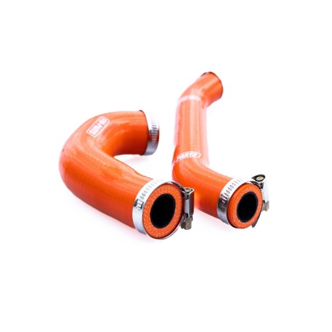 FM-PARTS силіконові шланги/трубки радіатора KTM EXC 250/300 TPI '24; HUSQVARNA TE/TEI 250/300 TPI '24; GAS-GAS EC 250/300 TPI '24 колір помаранчевий