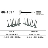 VESRAH Випускний клапан HONDA CBR 900RR '98-99' (OEM: 14721-MW0-000) (1шт.) (MADE IN JAPAN)