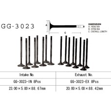 VESRAH Випускний клапан SUZUKI GSF 600 '95-05' GSX 600F '88-00' (OEM: 12912-19C00) (1 шт.) (MADE IN JAPAN)