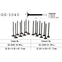 VESRAH Впускний клапан SUZUKI GSXR 600 SRAD' 97-00' (OEM: 12911-34E00) (1ШТ.) (MADE IN JAPAN)