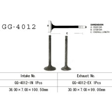 VESRAH ВПУСКНИЙ КЛАПАН KAWASAKI KL 250 78-79, KZ 200 '78-79' (OEM: 12004-018) (1ШТ.) (MADE IN JAPAN)