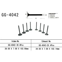 VESRAH Випускний клапан Kawasaki ZR 1100 Zephyr (OEM: 12005-1179) (1шт.) (Made in Japan)