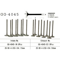 VESRAH Випускний клапан Kawasaki ZX 7R '96-03' (OEM: 12005-1223) (1шт.) (MADE IN JAPAN)