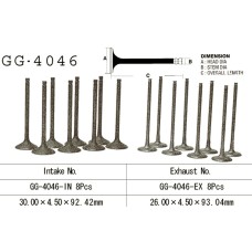 VESRAH Впускний клапан Kawasaki ZX9R '98-03, Z 1000A '03-05' (OEM: 12004-1132) (1шт.) (MADE IN JAPAN)