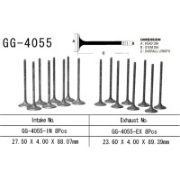 VESRAH ВПУСКНИЙ КЛАПАН KAWASAKI ZX 9RR '05-06' (ZX6002N1, N6F) (OEM: 12004-0016) (1 ШТ.) (MADE IN JAPAN)
