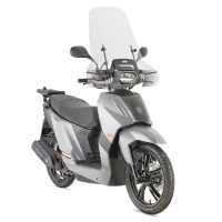 Вітрове скло KAPPA для PEUGEOT TWEET 50 / 125 / 200 FL / GT / ALLURE '23-, прозоре - потрібне кріплення A8103AK