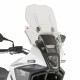Вітрове скло KAPPA для HONDA NX 500 '24-'25, (макс. 53,5 x 45 см) регульоване AIRFLOW (діапазон регулювання 12 см) прозоре