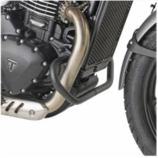 Дуги захисту двигуна KAPPA для Triumph Scrambler 400 X '24-'25, Speed 400 '24-'25, чорні