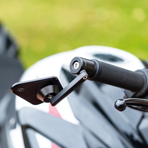 Дзеркало на кінець керма OXFORD ARROW 360 чорне