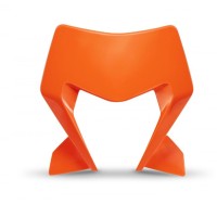 UFO захист фари передній KTM EXC 150 / 250 / 300 TBI '24-'26, EXC-F 250 / 350 / 450 / 500 '24-'26, колір помаранчевий