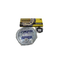 SUNSTAR набір приводу YAMAHA YZF 1000 R1 98-03 PLUS золотий (16/43/114) (до 1400CC XW RING) (SUN51716/SUN1-5474-43/SS530RRR1-114G) - замінює K530RTG060 - MADE IN JAPAN - спеціальна пропозиція