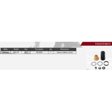 SHOWA 2024/07 Ремкомплект заднього амортизатора Kawasaki KXF 450 '15 (SERVICE KIT)