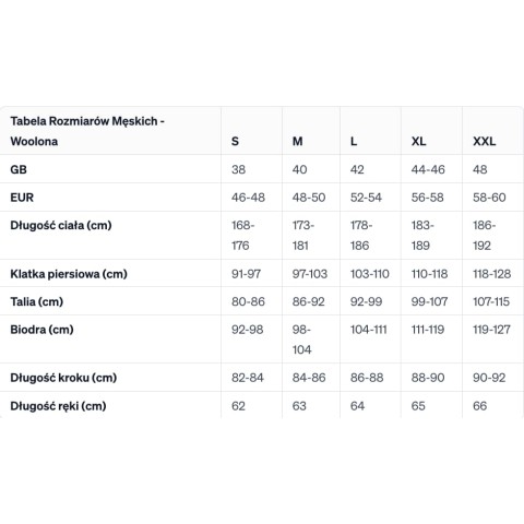 Термобілизна чоловіча WOOLONA ATLAS (штани) (100% вовна мериноса) колір антрацит розмір M