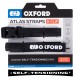 OXFORD транспортні ремені ATLAS B-CLIP 26MM X 1,2 M колір чорний