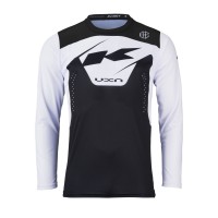 Велосипедна кофта KENNY RACING MTB ELITE Чорний Білий Розмір L