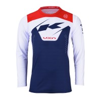 Велосипедна кофта KENNY RACING MTB ELITE NAVY синій/білий/червоний розмір M