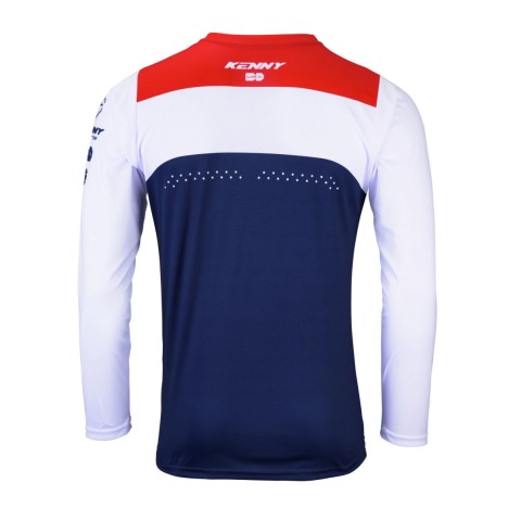 Велосипедна кофта KENNY RACING MTB ELITE NAVY синій/білий/червоний розмір M