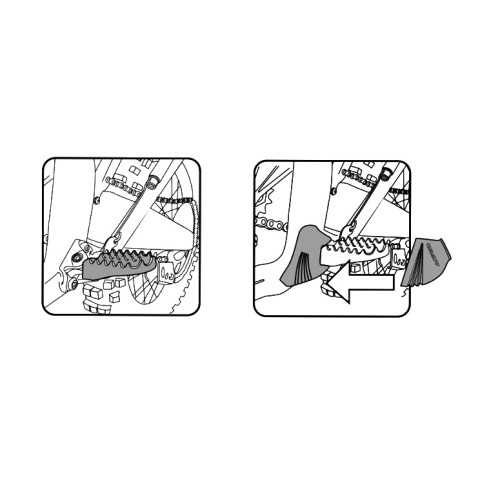 ACERBIS ЗАХИСТ ШАРНІРІВ ПІДНІЖОК КОЛІР ЧОРНИЙ